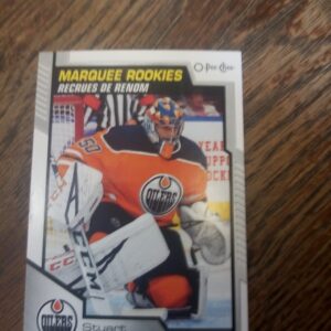 2020-21 OPC Marquee rookies recrues de renom Stuart Skinner
