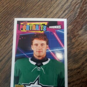 2020-21 UD series 2 Portraits rookies Jake Oettinger