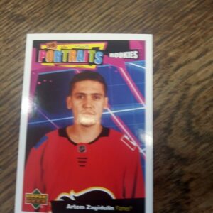 2020-21 UD series 2 portraits rookies Artem Zagidulin