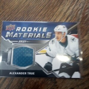 2020-21 UD series 2 rookie materials Alexander True jersey