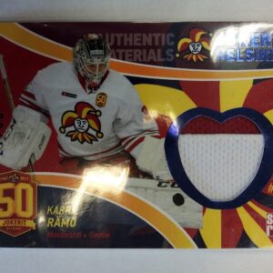 2017-2018 Sereal KHL Jokerit Authentic Materials Karri Rämö