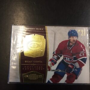 2011-2012 Panini Brian Gionta
