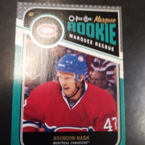2011-2012 O-Pee-Chee rookie Brandon Nash