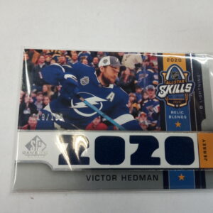 2020-2021 Upper Deck SP game used jersey Victor hedman all star skills