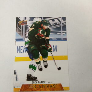 2020-2021 UD canvas Zach Parise