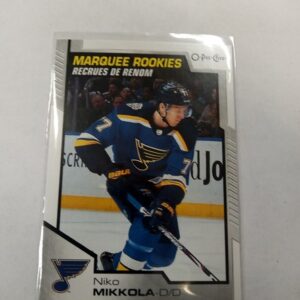 2020-2021 OPC Marquee rookies Niko Mikkola recrues de renom