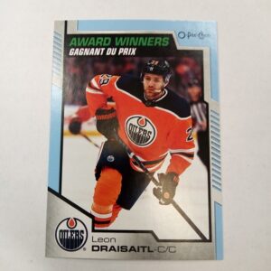 2020-2021 OPC Leo Draisaitl Award Winners Gagnat du Prix
