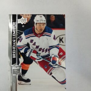2020-21 UD series 2 Brendan Lemieux