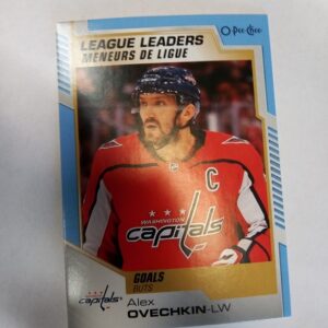 2020-21 OPC league leaders goals Alex Ovechkin