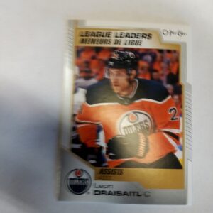 2020-21 OPC league leaders assist Leo Draisaitl