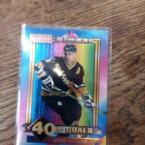 1994-95 topps premier finest 40+ goals Kevin Stevens