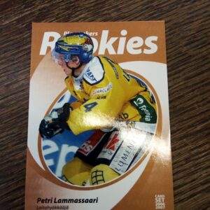 2006-07 sm-liiga card set Playmakers rookies Petri Lammassaari