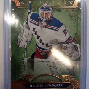 2020-2021 Upper Deck Artifacts Henrik Lundqvist