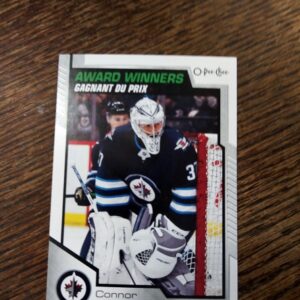 2020-21 OPC Award Winners Connor Hellebuyck