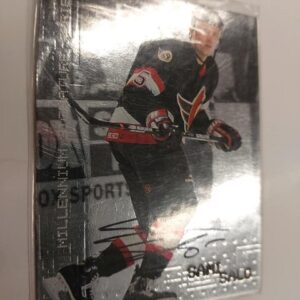 1999-00 Be a Player Millennium Signature Series Sami Salo Autograph