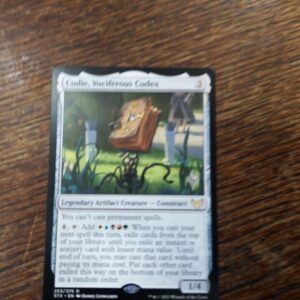 Codie, Vociferous Codex (V.2) - Strixhaven: School of Mages: Promos