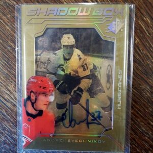 2020-21 UD SPx Andrei Svechnikov (Shadow Box)