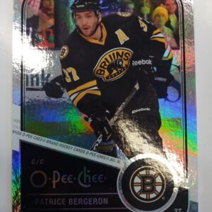 2011-2012 Upper Deck O-Pee-Chee Patrice Bergeron