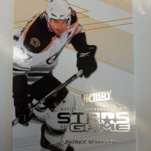 2010-2011 Upper Deck Victory Stars of the Game Patrice Bergeron