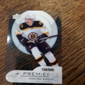 2012-13 UD ice hockey premieres Maxime Sauve