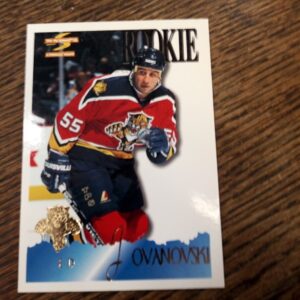1996-97 pinnacle rookie Ed Jovanoski