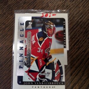1997-98 pinnacle Link to historry John Vanbiesbrouck