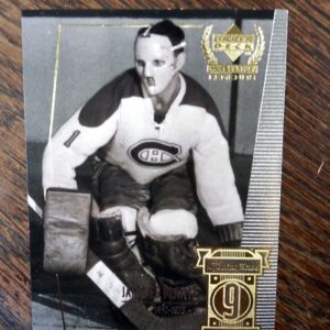 1999 UD Jacques Plante (Top 50 Players)