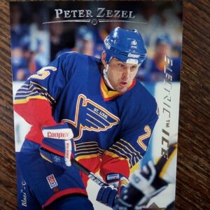 1996 UD Peter Zezel (Electric Ice)
