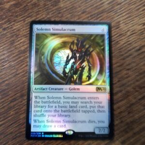 Solemn Simulacrum (V.1) - Core 2021: Promos