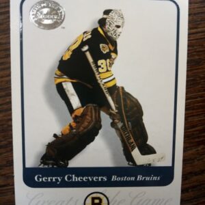 2001 Fleer/SkyBox Gerry Cheevers