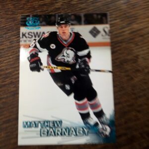 1997-98 Panini Pacific paramount blue Matthew Barnaby