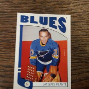 2005 In the game Jacques Plante