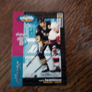 1995 UD you crash the game  collecktor`s choise Mario Lemieux