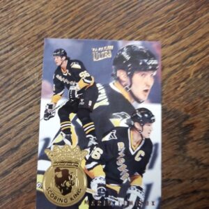 1994-95 fleer ultra scoring king Mario Lemiuex