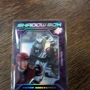 2020-21 UD spx hockey Shadow box sp rookies Victor Soderstrom