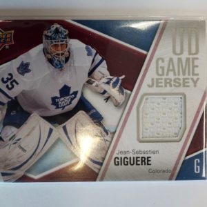 2011-2012 Upper Deck Series One Game Jersey Jean-Sebastien Giguere