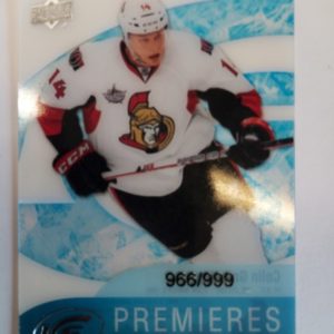 2011-2012 Upper Deck Ice Premieres Colin Greening