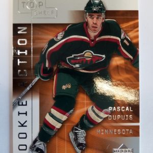2000-2001 Upper Deck Top Shelf Rookie Action Pascal Dupuis