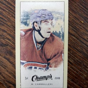 2009-10 UD Champ's Hockey Mike Cammalleri