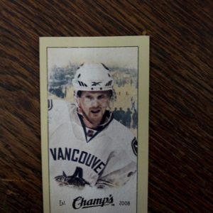 2009-10 UD Champ's Hockey Daniel Sedin
