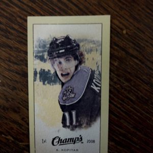 2009-10 UD Champ's Hockey Anze Kopitar