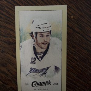 2009-10 UD Champ's Hockey Ryan Malone