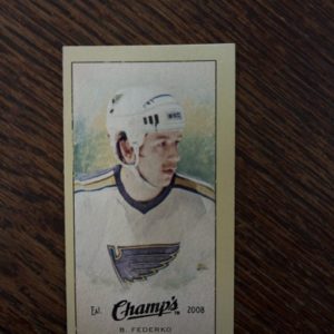 2009-10 UD Champ's Hockey Bernie Federko