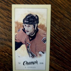 2009-10 UD Champ's Hockey Alex Kovalev