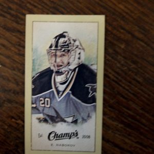 2009-10 UD Champ's Hockey Evgeni Nabokov