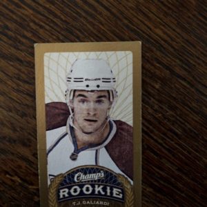 2009-10 UD Champ's Hockey T.J. Galiardi