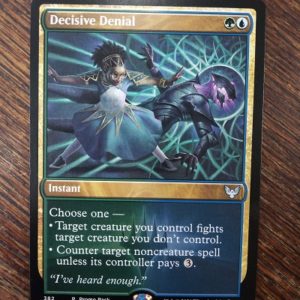 Decisive Denial (Promo) - Strixhaven: School of Mages