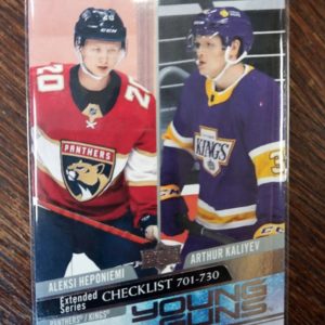 2020-21 UD Extended Aleksi Heponiemi & Arthur Kaliyev (Young Guns)