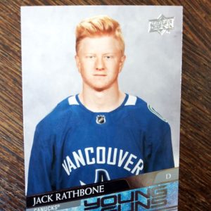 2020-21 UD Extended Jack Rathbone Young Guns