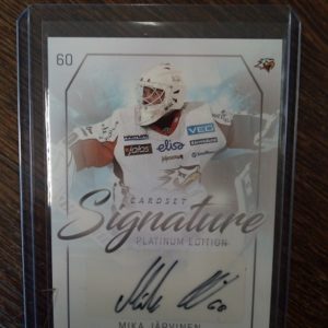 2018-19 Cardset Mika Järvinen (Nimikirjoituksella)
